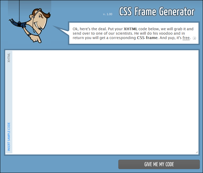 CSS Frame Generator