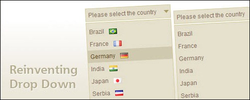 Reinventing a Drop Down with CSS and jQuery