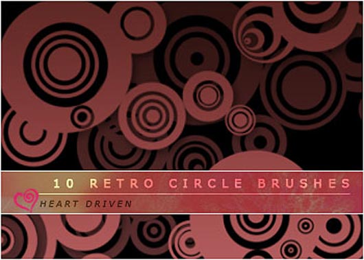 Retro Circle Brushes