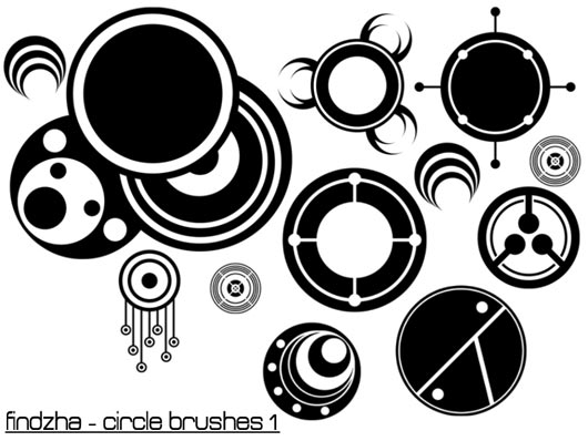 vector circle brushes1